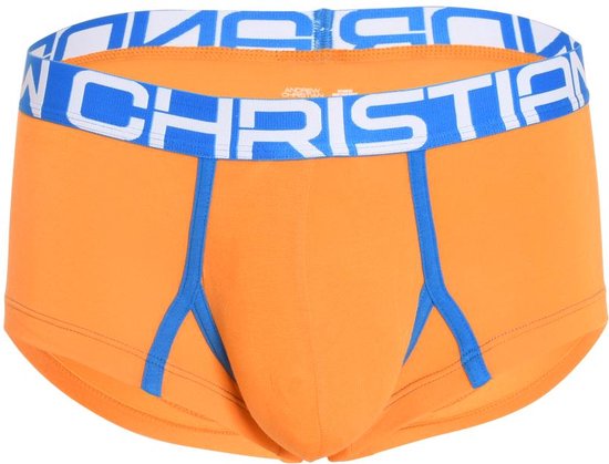 Andrew Christian CoolFlex Modal Boxer w/ SHOW-IT® Orange - MAAT M - Heren Ondergoed - Boxershort voor Man - Mannen Boxershort