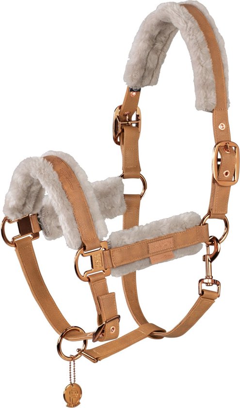 Horse Fleece Padded Headcollar Halter Faux Comfy India
