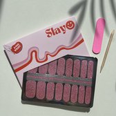 Slayo© - Nagelstickers - Pinkalicious Pop - Nail Wraps - Nagel Stickers - Nail Art - GEEN lamp nodig