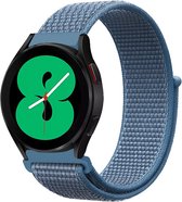 By Qubix Sport Loop Strap 22mm - Bleu Denim - Convient pour Samsung Galaxy Watch 3 (45mm) - Galaxy Watch 46mm - Gear S3 Classic & Frontier