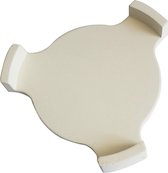 LM Kamado Déflecteur de Heat 18 pouces - 36,5 x 26,5 cm - Cordiérite - Accessoires de vêtements pour bébé de BBQ - Bouclier thermique - Platesetter