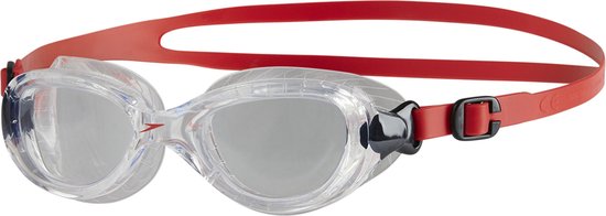 Speedo Junior Futura Classic Goggle Zwembril Unisex - Red/Clear - Maat One Size