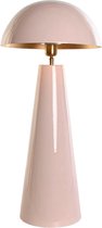 Bureaulamp DKD Home Decor 31 x 31 x 70 cm Roze Ijzer 220 V 50 W