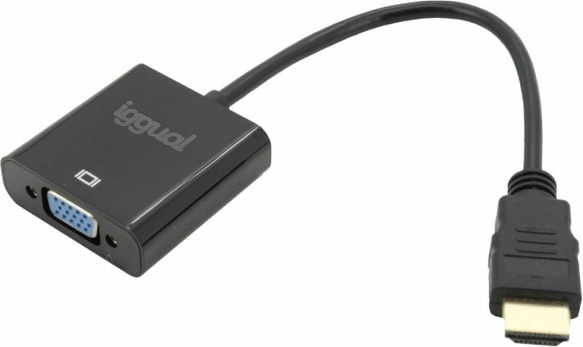 HDMI Cable iggual IGG317303 Black WUXGA