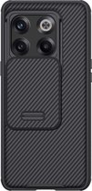Nillkin CamShield Pro Back Cover - Geschikt voor OnePlus 10T Hoesje - Zwart