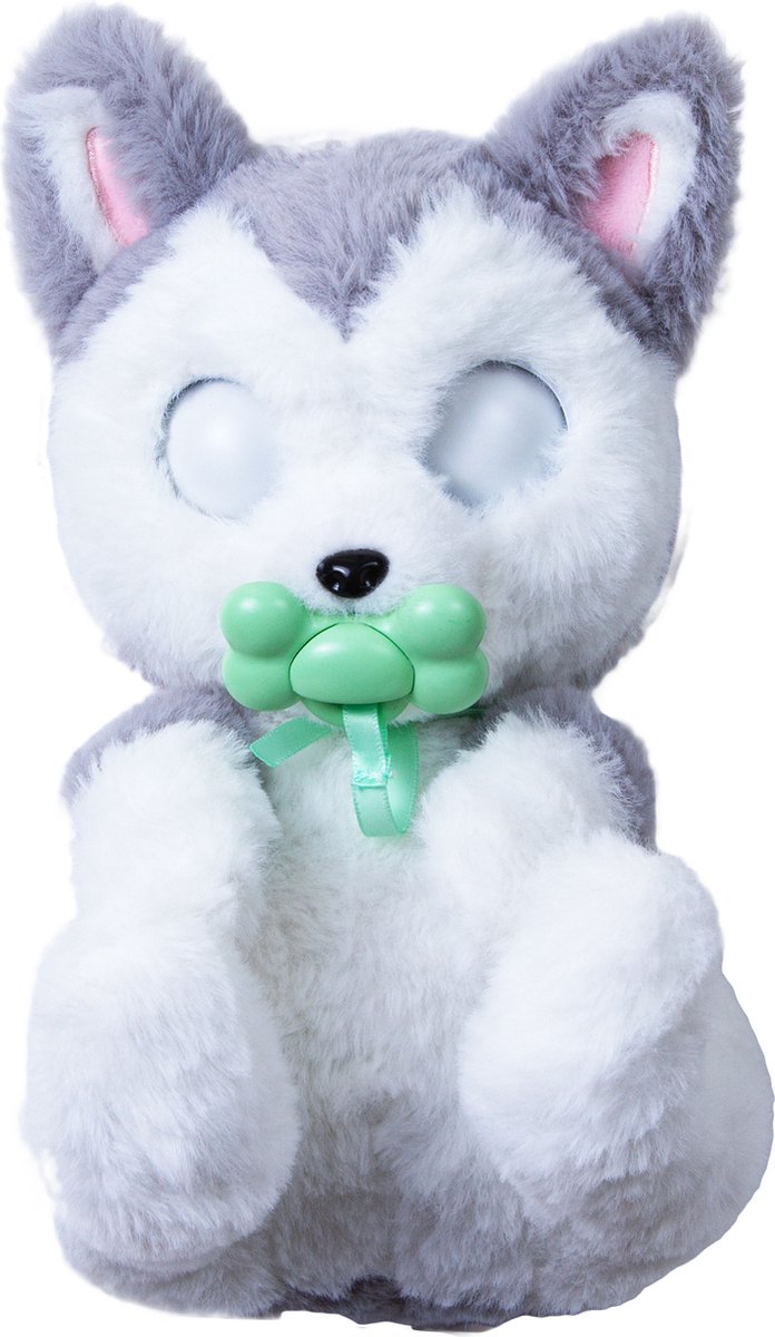 Baby Paws hondje Husky - Interactieve pluchen knuffel — afbeelding 5