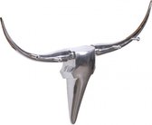 Rootz Bull Antler Decoratie - Wanddecoratie - Wanddecoratie - Wandgewei - Aluminium - Brons