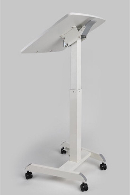 ZitSta MyBuddy light - Ergonomische bureautafel - aanpasbare hoogte - wit