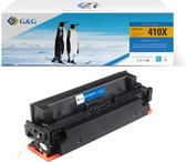 G&G Huismerk Toner Alternatief voor HP 410X (CF411X) Cyaan Hoge Capaciteit