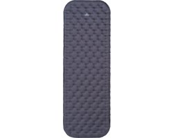 NOMAD® AirTec 3D Comfort Long Slaapmat | Black | 198×66×7 cm | Lichtgewicht & Stevig | 3D Vorm met Verticale Zijwanden | incl. Pompzak & Compact Pakformaat