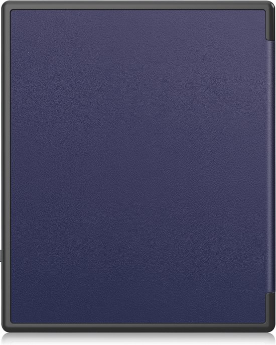 Hoes Geschikt voor Kobo Elipsa 2E Hoesje Bookcase Cover Hoes Trifold - Hoesje Geschikt voor Kobo Elipsa 2E Hoes Cover Case - Donkerblauw van Merkloos — afbeelding 5