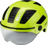 Abus Hyban 2.0 ACE stadsfiets helm - Signal Yellow - L