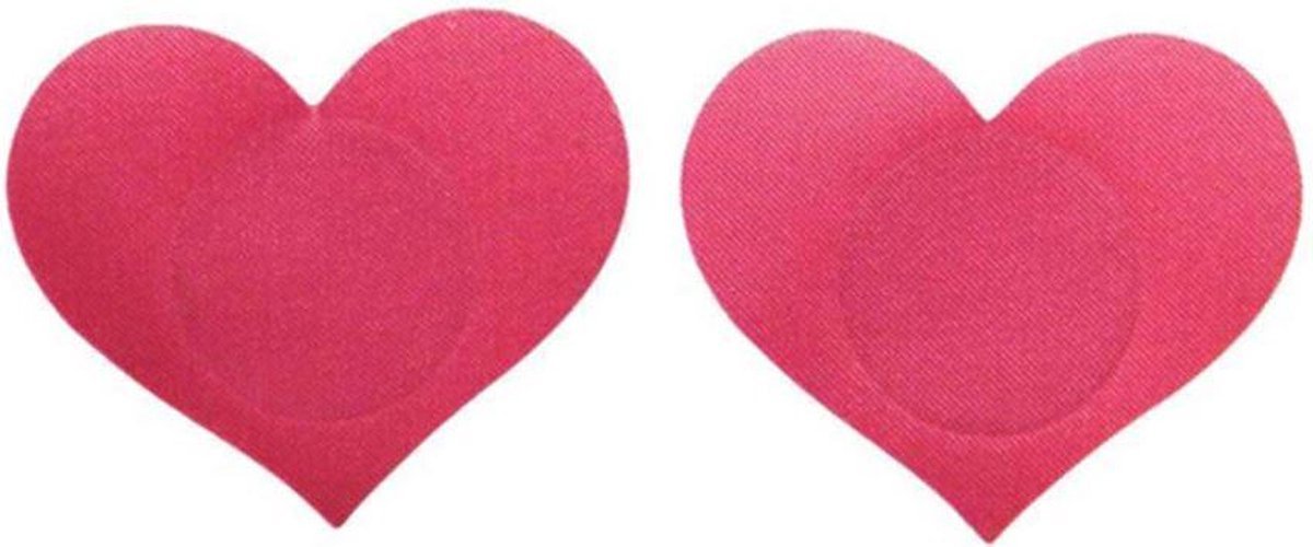 Goedkoopste Finnacle - Roze Hartje Nipplestickers - Burlesque Sexy Tepelplakkers - Valentijnsdag Valentijn