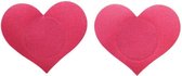 Finnacle - "Roze Hartje Nipplestickers - Burlesque Sexy Tepelplakkers - Valentijnsdag Valentijn"