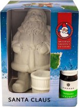 Sauna Santa Claus, kerstman, met etherische olie Eucalyptus.