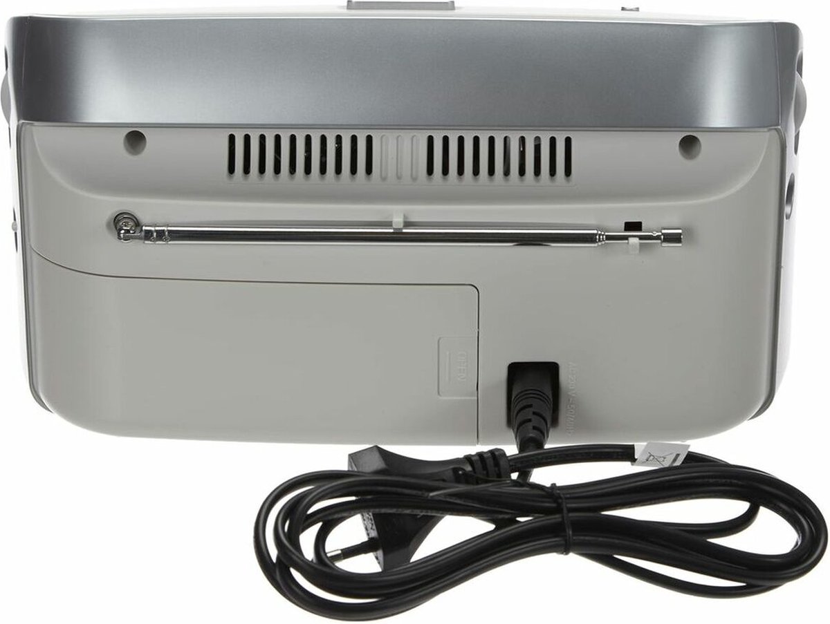 Transistor Radio Grundig MUSIC60 Wit Ziverachtig WitZilver bol