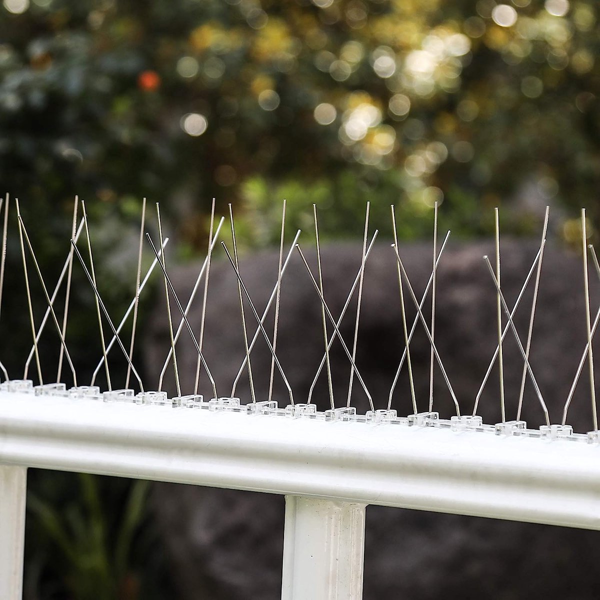 hoge stekels voor balkon - Duivenwerende spikes - omheiningen en dak / Duivenafweer - katten tegengaan \ dieren afweer - vogelafschrikmiddelen_ 600cm