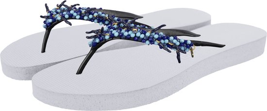 Uzurii | Teenslippers | Dames | Wit | Maat 37/38
