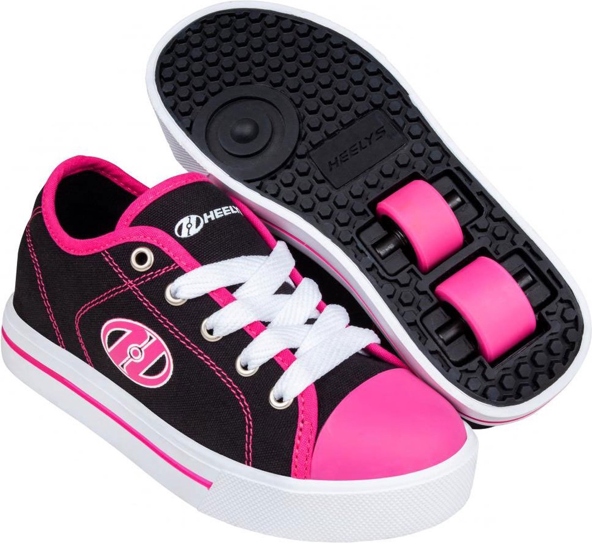Heelys Classic Sneaker Con Ruote - Tela Bambini E Ragazzi - Scarpe 2-in-1