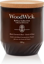 WoodWick ReNew Black Currant & Rose Medium Candle