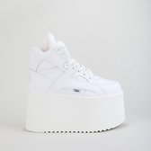Buffalo London 1300-10 2.0 - Blanco Nappa Leather WIT - Maat 41