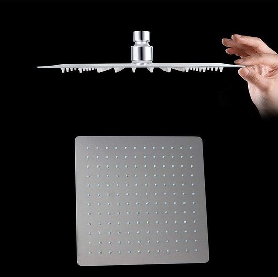 30 x 30 cm Luxe LED inbouw Douchekop regendouche plafond Douchekop