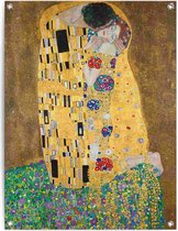 Tuinposter Klimt De Kus 80x60 cm