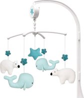 Mobiel - Walvis - Blauw - Met muziek