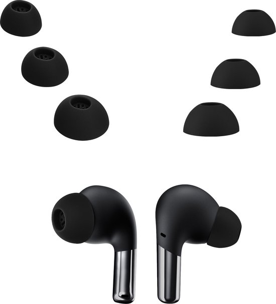 Lot De 6 Embouts Silicone Pour Huawei Freebuds 6i - 3 Tailles (S, M, L) - Remplacement Confort Et Hygiène - 3