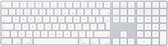 Apple Magic Keyboard with Numeric Keypad - Toetsenbord - Bluetooth - Qwerty UK - Zilver