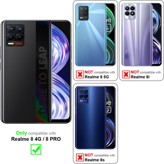 Étui Cadorabo pour Realme 8 4G / 8 PRO en GRIS FLORAL - Housse de protection à motif floral avec fermeture magnétique, fonction support et fentes pour cartes Book Case Cover Etui