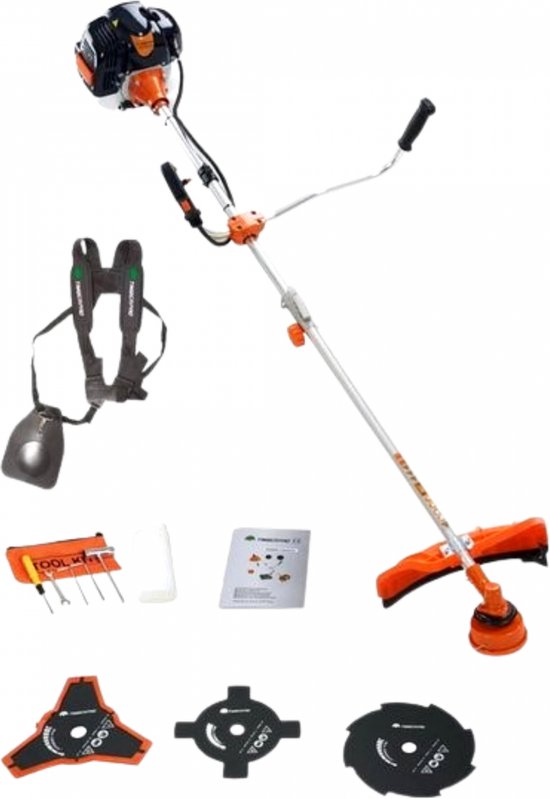Powertech RLPT580 8in1 Professional Brush Cutter, Hedge Trimmer, and
