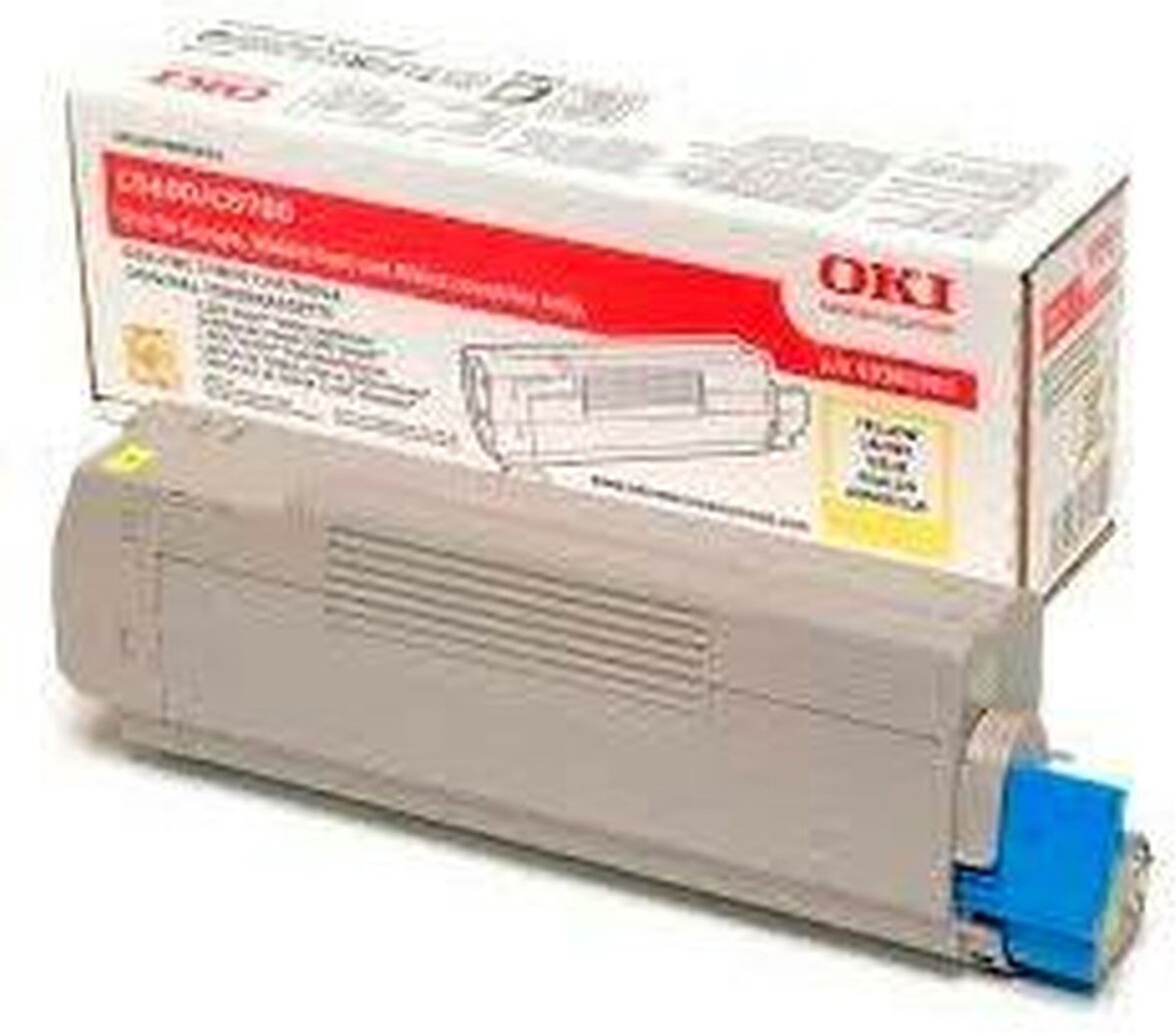 Oki 43381905 - Tonercartridge Geel
