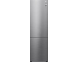 LG GBP62PZNAC - A-label, 384L Koel- en vriescombinatie - Total Nofrost, Stil (35Db) Roestvrijstaal, 10 jaar compressor garantie