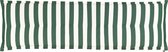 Kopu® Mila Forest Green 180 cm - Coussin de canapé de haute qualité - Rayé