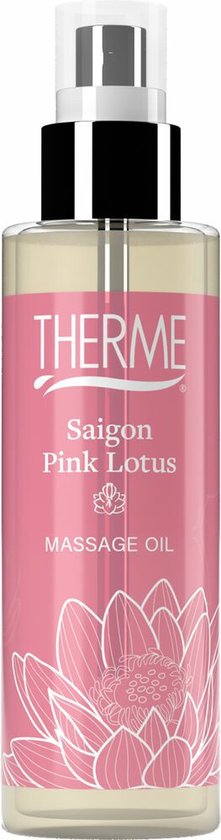Therme Massage Olie Saigon Pink Lotus 125 ml