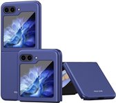 Hard Back Cover Blauw Hoesje Geschikt voor Samsung Galaxy Z Flip 5