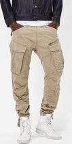 G-Star Raw Rovic Zip 3d Regular Tapered Broeken Heren - Khaki - Maat 28/32