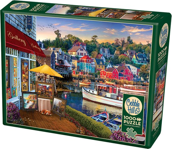 Cobble Hill puzzle 1000 pieces - Harbor gallery