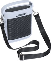 Siliconen Case geschikt voor Bose Soundlink Color II - Bluetooth speaker - Grijs