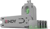 LINDY 40451 - USB-poortslot (4 stuks) met sleutels: Code groen