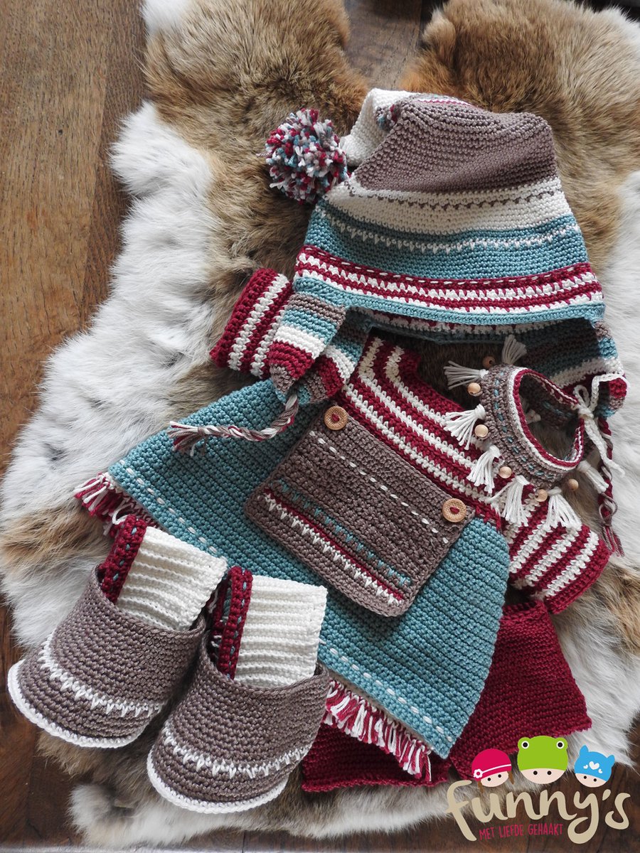 Haakpakket XXL Funny kledingset Christmas Nordic girl