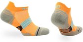 Norfolk - Chaussettes de course - Coolmax - Socquettes de sport avec amorti - 1 paire - Oranje - 39-42 - Boulon