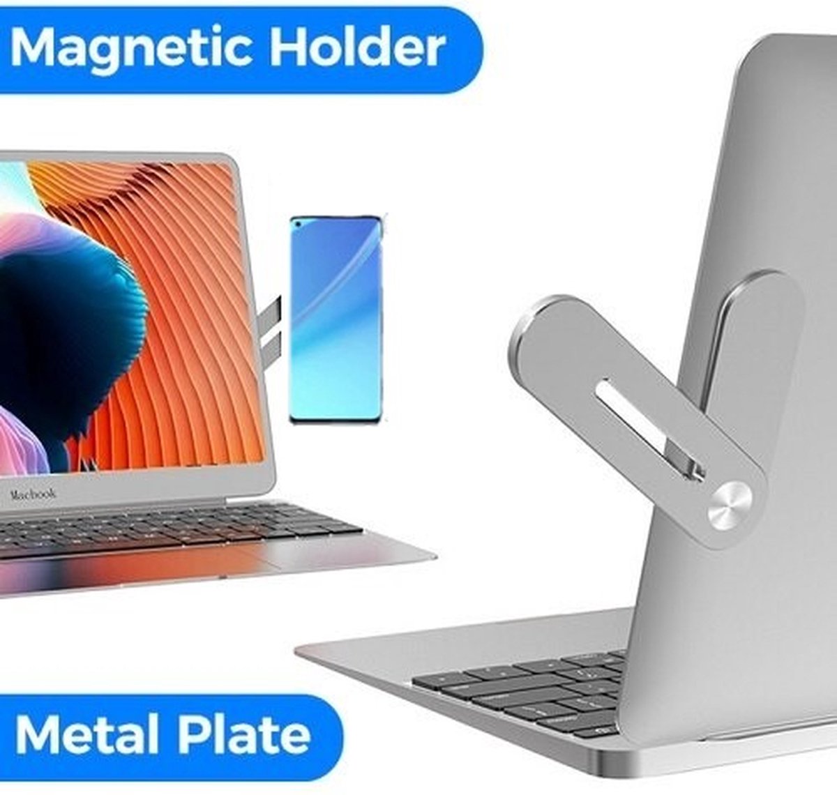 Oppo Reno6 Pro 5G Laptop Houder Magnetisch