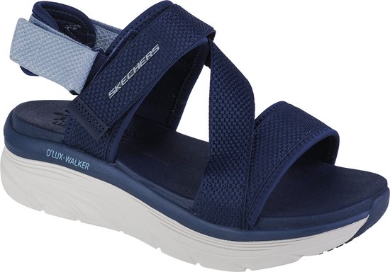 Skechers D'Lux Walker Kind Mind 119302-NVBL, Vrouwen, Marineblauw, Sandalen, maat: 39