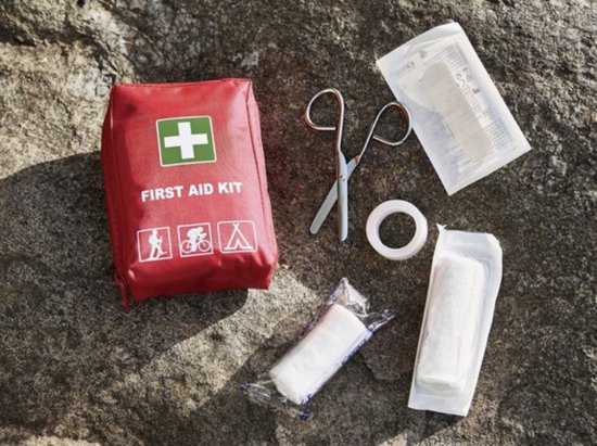 EHBO kit compact | 38-delige First Aid Kit | EHBO set | ehbo koffer | EHBO reisset | verbandtas auto fiets motor | verbanddoos | verbandtrommel | autoverbanddoos - sensiplast
