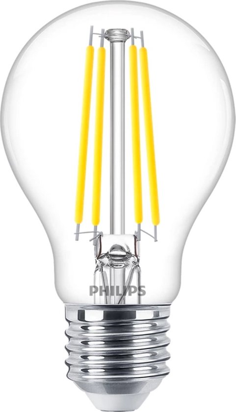 Philips MASTERValue LED E27 Peer Filament Helder 5.9W 806lm - 940 Koel Wit | Beste Kleurweergave - Dimbaar - Vervangt 60W