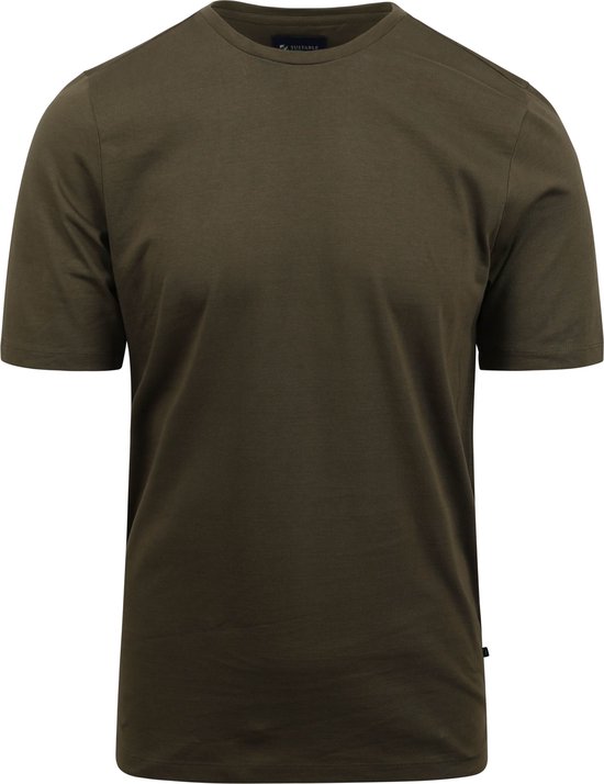 Olijfgroen t shirt heren hotsell