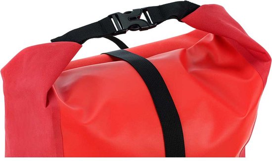 ACID Fietstas PRO - Waterbestendig - Reflecterende elementen - Inh. 15L - TPU - L38xB26xH16 cm - Vlam/Zwart van ACID — afbeelding 5