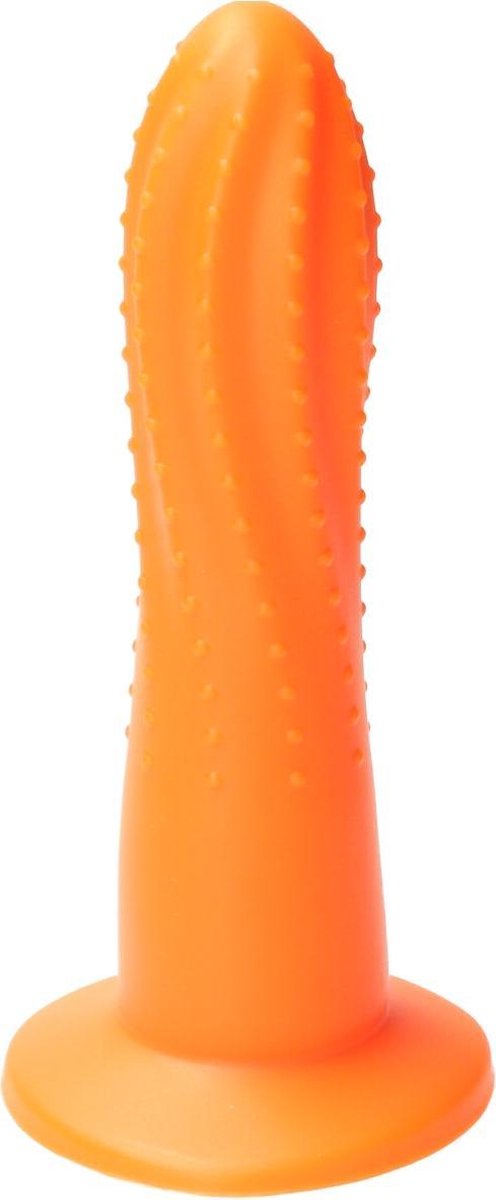 Goedkoopste Ylva & Dite - Prickly Pear - Siliconen dildo - Made in Holland - Oranje